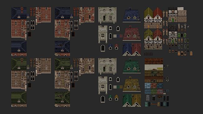 RPG Maker MZ - Haunted Residences Assets