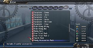 The Legend of Heroes: Trails of Cold Steel - Handy Accessories Pack