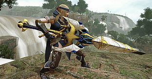 Monster Hunter Rise - "Lost Code: Kera" Hunter layered weapon (Light Bowgun)