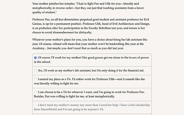 Grand Academy II: Attack of the Sequel