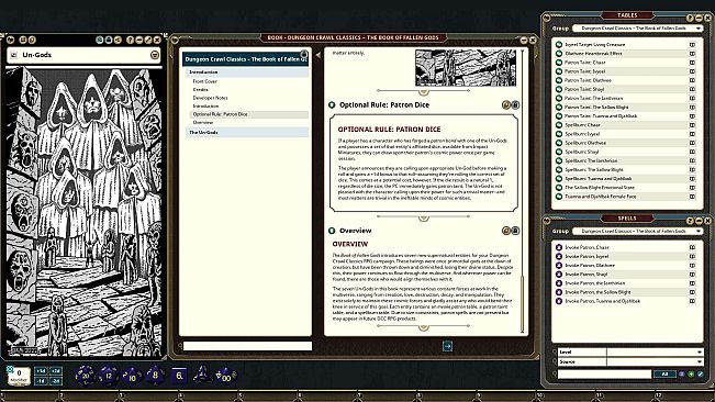 Fantasy Grounds - Dungeon Crawl Classics - The Book of Fallen Gods