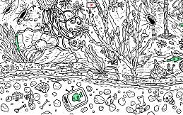 100 hidden Cthulhu fish 2