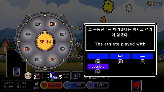 Hero Hellspawn - Roguelite English Learning Game