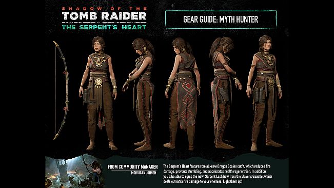 Shadow of the Tomb Raider - Myth Hunter Gear
