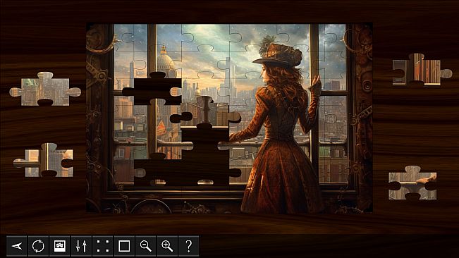 Steampunk Jigsaw Puzzles - Boomtown USA
