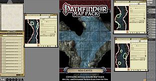 Fantasy Grounds - Pathfinder RPG - Map Pack - Sea Caves