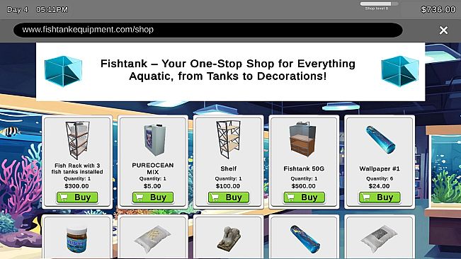 Fish Shop Simulator