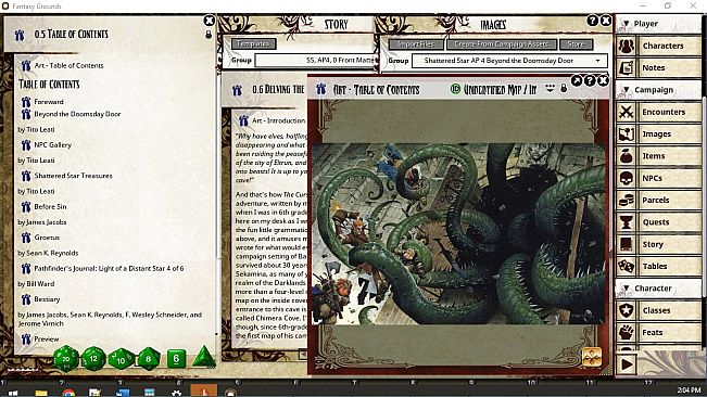 Fantasy Grounds - Pathfinder RPG - Shattered Star AP 4: Beyond the Doomsday Door