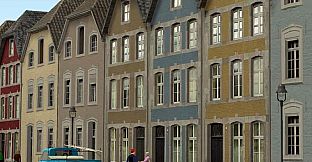 Modelset 1 - Railstation, Houses, Barn