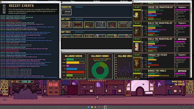 Desktopia: A Desktop Village Simulator
