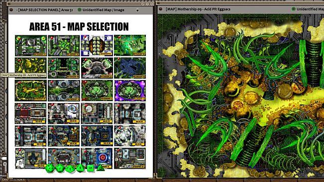 Fantasy Grounds - Meanders Map Pack: Area 51 (Map Pack)