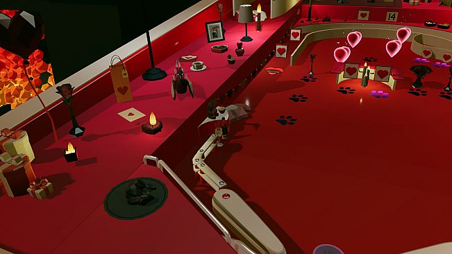 Roxy Raccoon's Pinball Panic - Vibrant Valentine