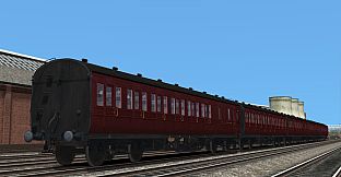 TS Marketplace: LMS Period 1 Non-Corridor Coach Pack BR Crimson