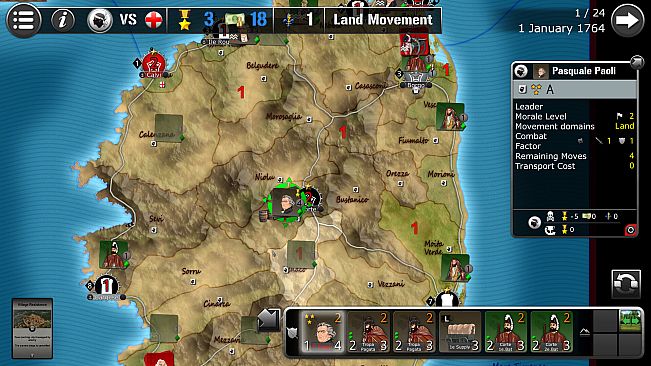 Wars Across The World: Corsica 1764