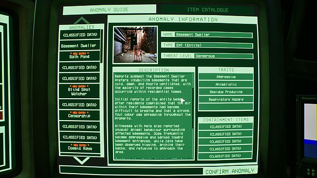 Anomaly Helpline