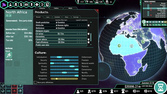 Spinnortality | cyberpunk management sim