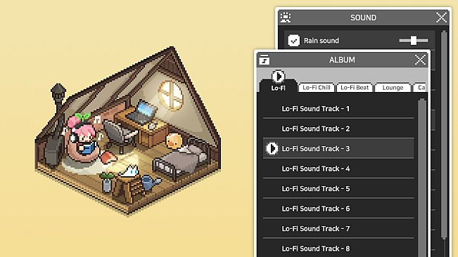 Mini Cozy Room: Lo-Fi