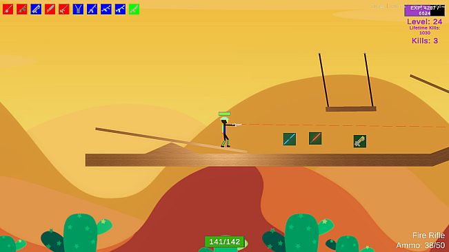 Stick Figure Combat - Elemental Rifle Pack