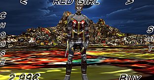 Hack And Slash Fury - Red Girl Armor