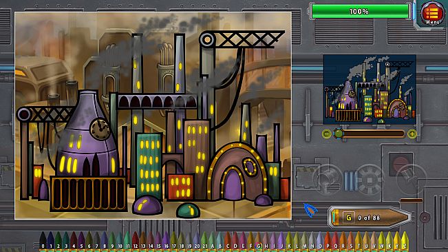 Paint By Numbers - Vaporum Planet