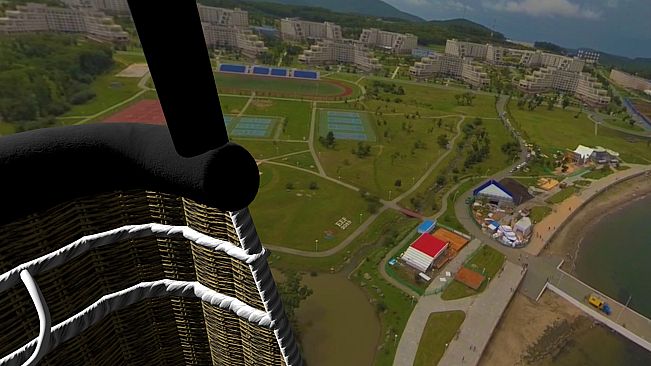 Hot-air VR Balloon trip over Russian Primorye