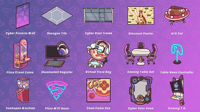 Good Pizza, Great Pizza - Cyber Pizzeria Set