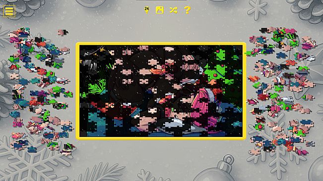 Naughty Christmas Jigsaw