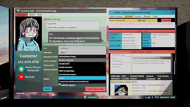 I am Customer Support.