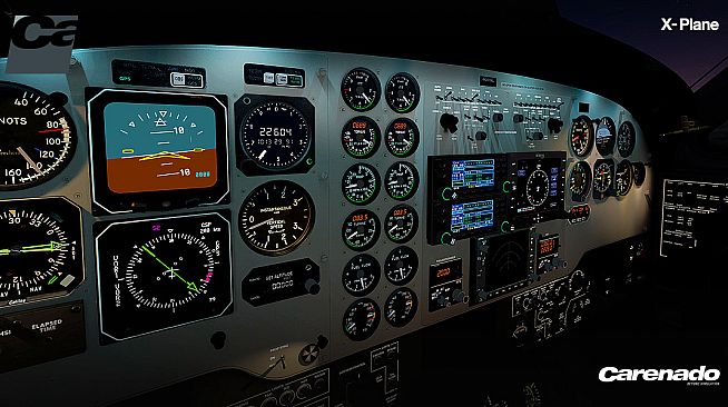 X-Plane 10 AddOn - Carenado - B200 King Air