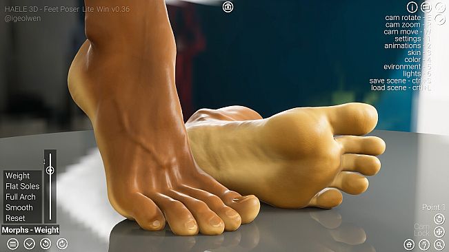 HAELE 3D - Feet Poses Pro - Drawing References