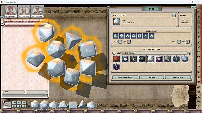 Fantasy Grounds - Enviro Dice Pack