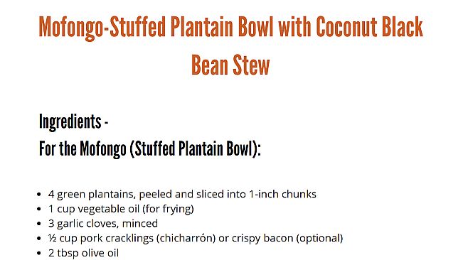 Can we be Three? - Dominican Fusion Cookbook