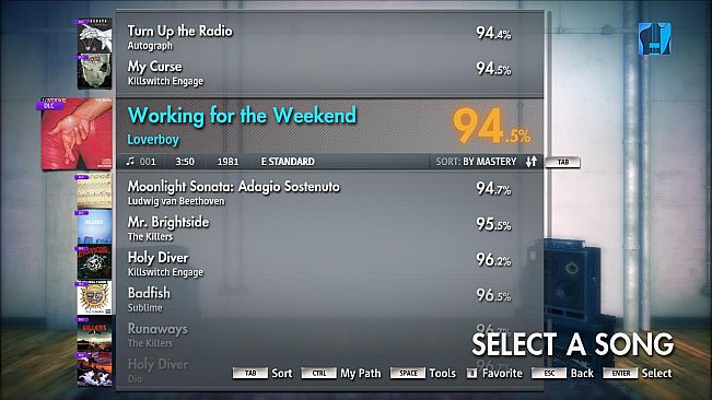 Rocksmith 2014 – Loverboy - “Working for the Weekend”