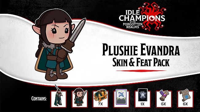 Pakiet skórki i wyczynu – Pluszowa Evandra