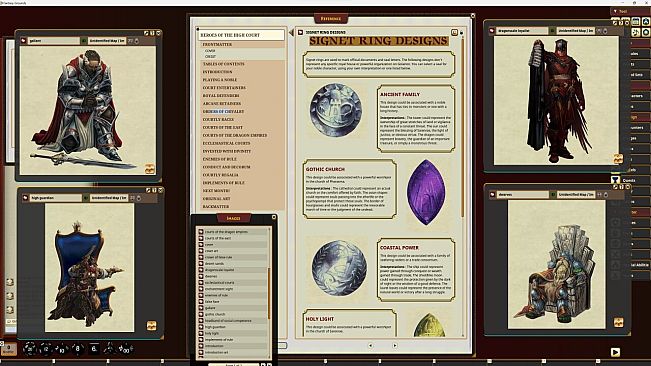 Fantasy Grounds - Pathfinder RPG - Pathfinder Companion: Heroes of the High Court