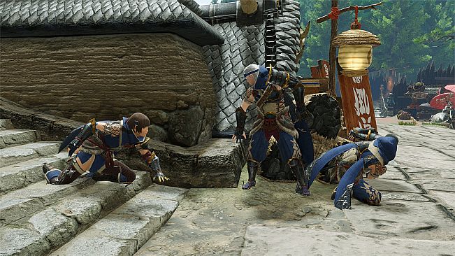 MONSTER HUNTER RISE - "Hide" Pose Set