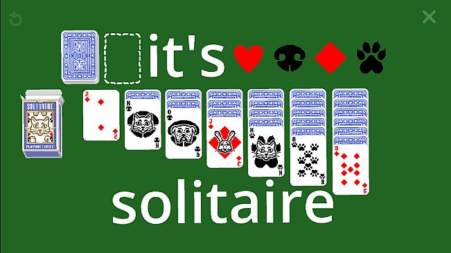 it's solitaire