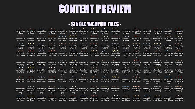 RPG Maker MV - Elemental Weapons Pack