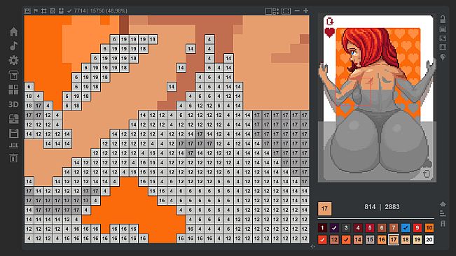 Coloring Game: Girls 2