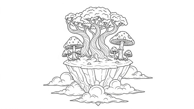 100 Cats Lost in Surreal Dreamscape