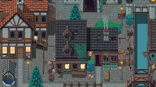 RPG Maker MV - Winlu Fantasy Tileset - Destroyed Exterior
