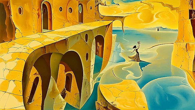 AI-VJ - Dali-esque 4k Visuals