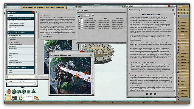 Fantasy Grounds - Rifts for Savage Worlds Adventure Edition - Europa