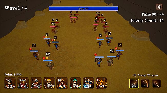 Defensive War -SEALED GOLEM-