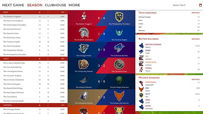 Astonishing Baseball Manager 20