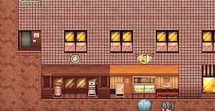 RPG Maker MV - SERIALGAMES LivingGoodCity Tileset - Local Shops Set
