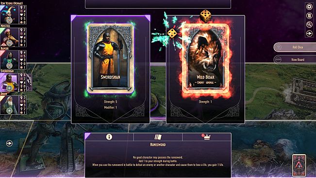 Talisman: Digital 5th Edition - The Swordsman Character