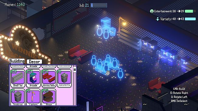 Winnie's Arcade Pizza