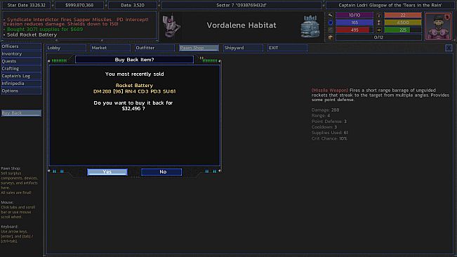 Approaching Infinity: Interface Expansion