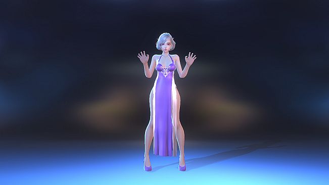 Angel Legion-DLC Cloud Dress (Purple)